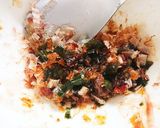 レンジで簡単！ニラ、鰹節で豆腐のおつまみ作り方4写真