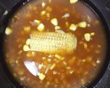100%押し麦の豆味噌とうもろこし麦飯作り方9写真