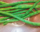 鶏ささみとさやいんげんの胡麻和え♡作り方7写真