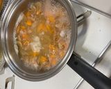 ビーフン入りコンソメスープ作り方4写真