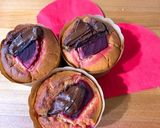 ビーツとチョコのケーキミックスマフィン作り方4写真