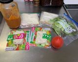 Saladchicken sand作り方1写真
