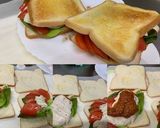 Saladchicken sand作り方6写真