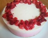 ★覚書★ 4層のいちごレアチーズケーキ作り方13写真