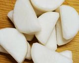 ご飯がすすむ✩豚バラと大根の甘辛煮作り方1写真