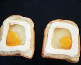 あのCMのマヨ卵トースト！作り方4写真