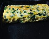 にらとカニ風味かまぼこのだし巻き卵作り方5写真