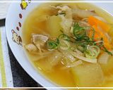 母直伝！夏バテ防止に冬瓜スープ！作り方5写真