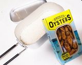 メスティンで牡蠣のオイル漬け炊き込みご飯作り方1写真