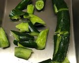 たたききゅうりとちくわの中華風作り方3写真