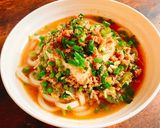 冷製マーボーうどん【火・包丁・鍋不使用】作り方22写真