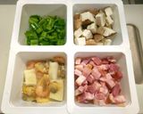 冷凍食材で簡単◎五目あんかけ焼きそば作り方1写真