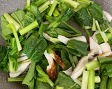 小松菜とちくわの塩昆布レモン炒め作り方1写真