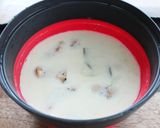 ダイエット!鶏むね肉と枝豆の豆乳スープ作り方5写真