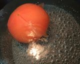 簡単☆トマトの皮剥き作り方2写真