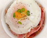 ベーコンエッグ乗せるだけバージョン作り方3写真