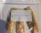 味付き魚の冷凍保存方法作り方3写真