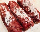＊マッシュポテトとコーンの牛肉巻き＊作り方5写真