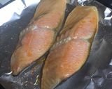 作り置き☆ゴマ油でみりん漬け塩鮭作り方6写真