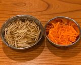 人参と牛蒡のサラダ[酒粕味噌]作り方1写真