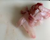カルパッチョ(石鯛)作り方1写真