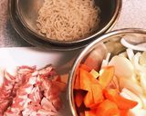 圧力鍋☆時短で本格肉じゃが作り方1写真