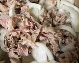 豚バラで旨味UP！大葉たっぷり塩焼きそば作り方4写真