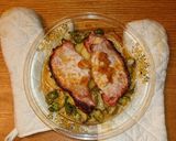 夏バテ防止に☀️オーブンで簡単豚生姜焼き作り方5写真