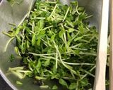 ベビースターで豆苗サラダ作り方3写真