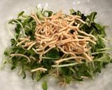 ベビースターで豆苗サラダ作り方4写真