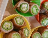 オクラの豚肉巻き！お弁当にも♪作り方12写真