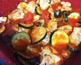簡単☆ズッキーニと鶏肉のトマト煮作り方5写真