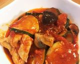 簡単☆ズッキーニと鶏肉のトマト煮作り方6写真