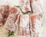 豚肉の大葉チーズ巻き作り方2写真