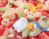 フルーツポンチ　豆腐白玉　ミルクプリン作り方7写真
