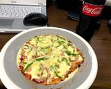 小麦粉だけピザ。フライパンで焼くのさ！作り方7写真