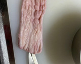 コブクロとシシトウの青のり炒め作り方2写真