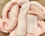 コブクロとシシトウの青のり炒め作り方1写真
