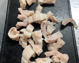 コブクロとシシトウの青のり炒め作り方5写真