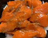 サーモンのガーリック漬けマヨ丼作り方6写真