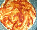 よくある材料でフライパンで簡単ピザ作り方5写真