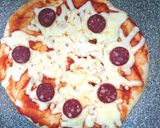 よくある材料でフライパンで簡単ピザ作り方7写真