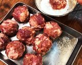 豚こまで作る♪黒酢あんかけの肉団子✨作り方4写真