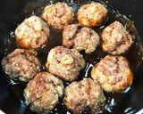 豚こまで作る♪黒酢あんかけの肉団子✨作り方6写真