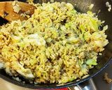 キャベツそば飯with黒マー油作り方8写真