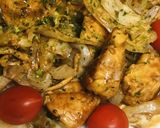 鶏肉とレタスの赤味噌炒め作り方4写真