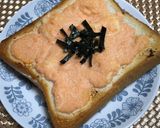 やみつき！明太チーズフォンデュトースト作り方5写真
