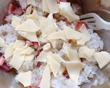 お弁当に♪洋風おにぎりベーコンチーズ♡作り方5写真