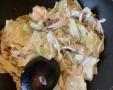 キャベツとひき肉の味噌炒め作り方4写真