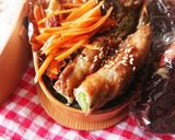 お弁当★甘辛アスパラ肉巻き★作り置き作り方5写真